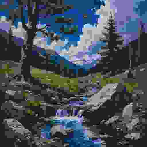 Небо тёмное синее