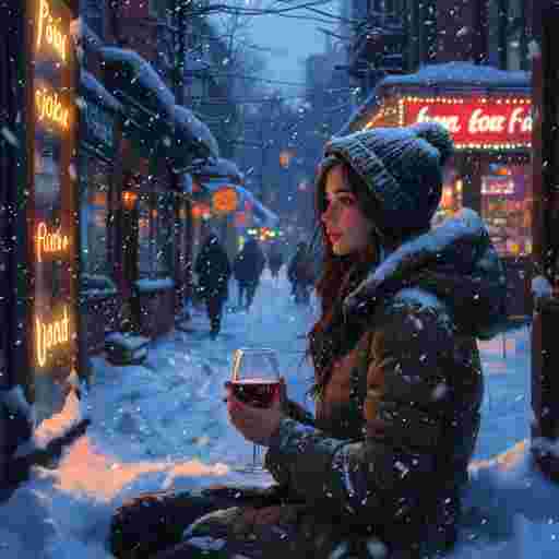 Расцарапаны снежные дали