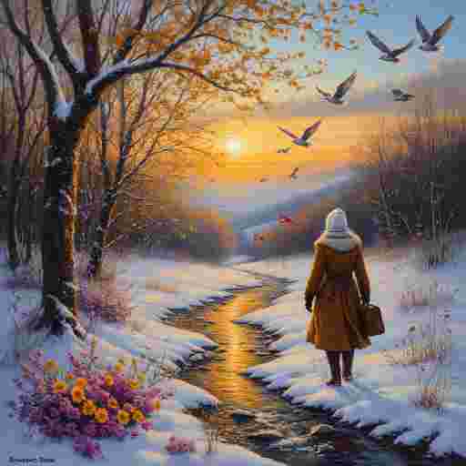 Немного масла и цветов