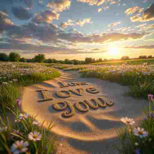 Отправил мне три нежных слова