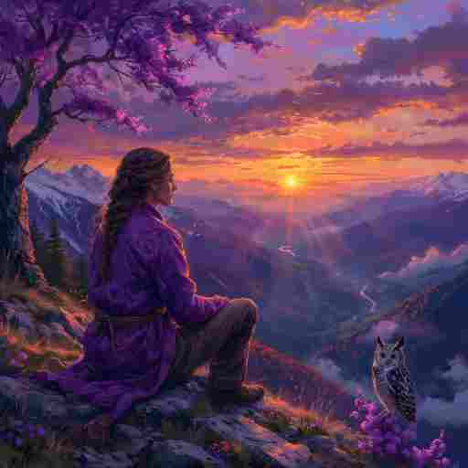 Незнакомец на горе сидит