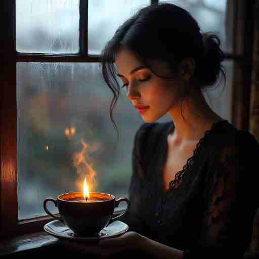 Полыхают дожди в чайном мареве