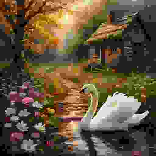 По тропинке бежишь ко мне