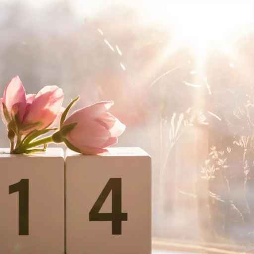 В календаре число 14