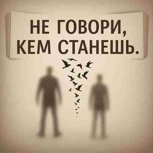 Не говори кем станешь ты со мной