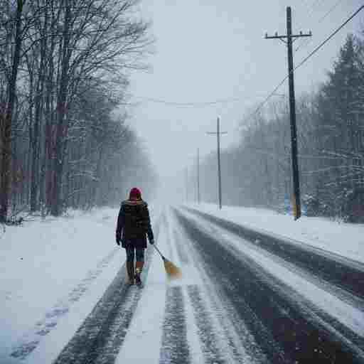 Пусть дорогу заметёт снег