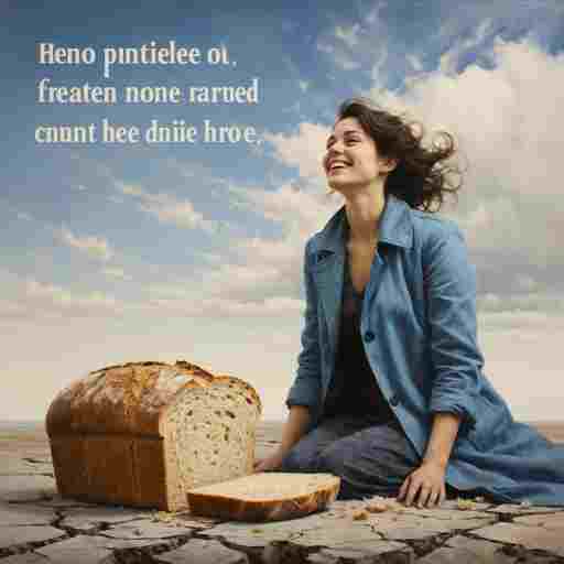 Раскрошенный для птиц хлеб