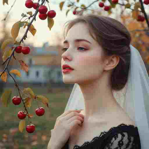 Стыдливый овалы щек