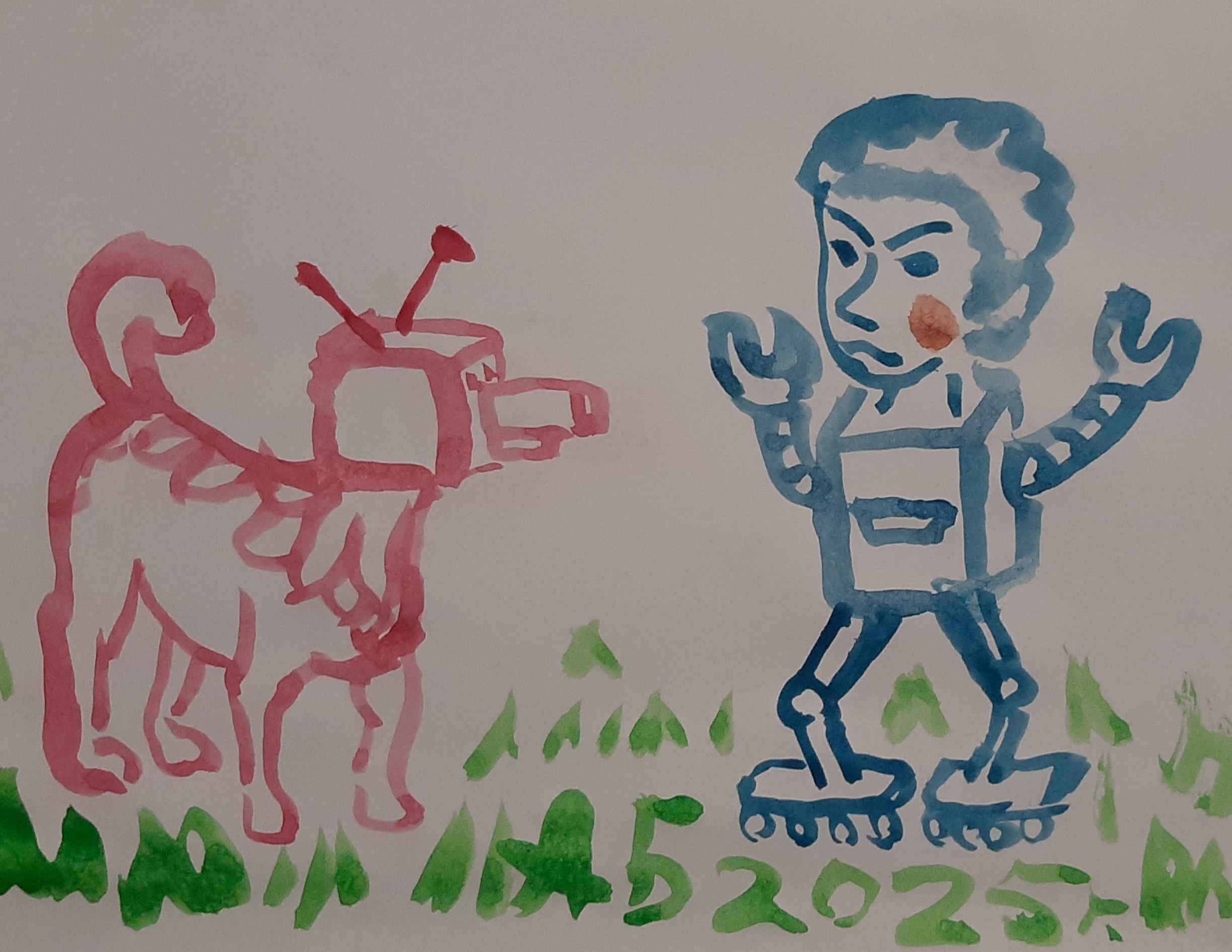 Оь искусственном интеллекте. (Рис.автора.)