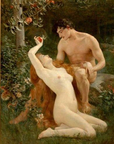 Влахо Буковац «Адам и Ева»