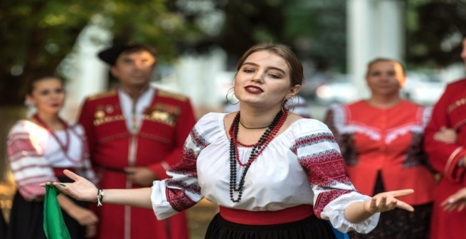 Красивая казачка