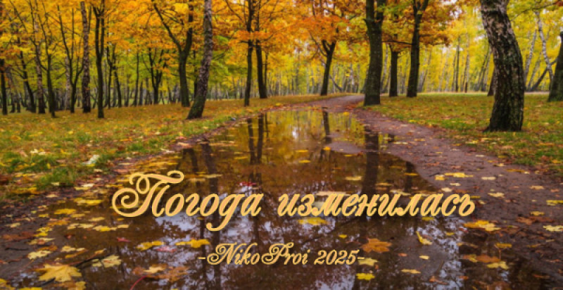 Погода изменилась