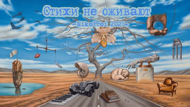 Стихи не оживают