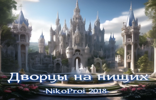 Дворцы на нищих