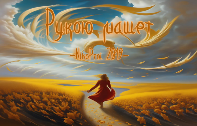 Рукою машет