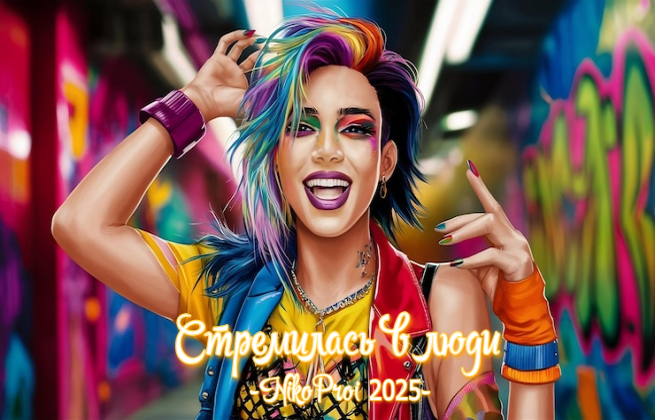 Стремилась в люди