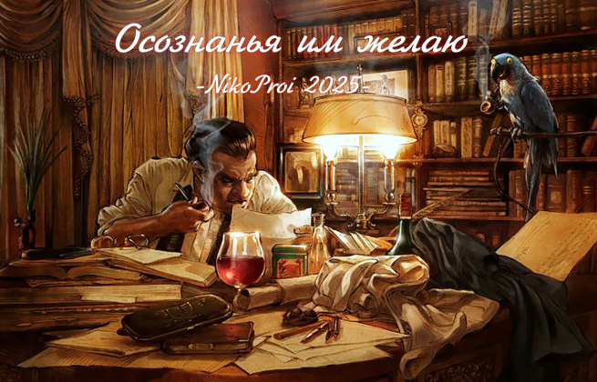 Осознанья им желаю