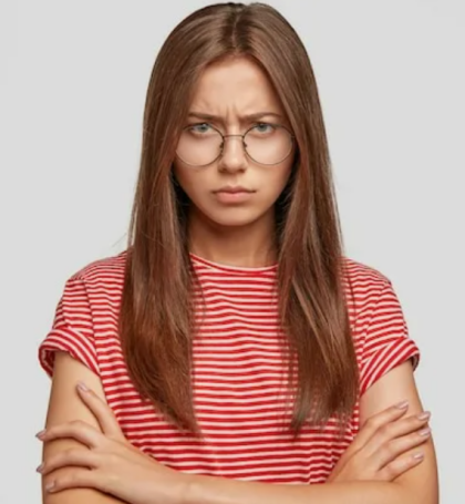Зачем лицо нахмурив