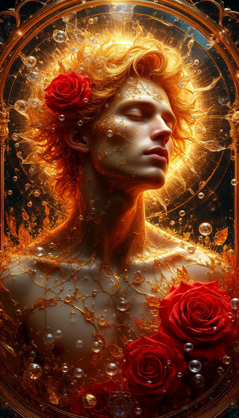 О, красная роза печали