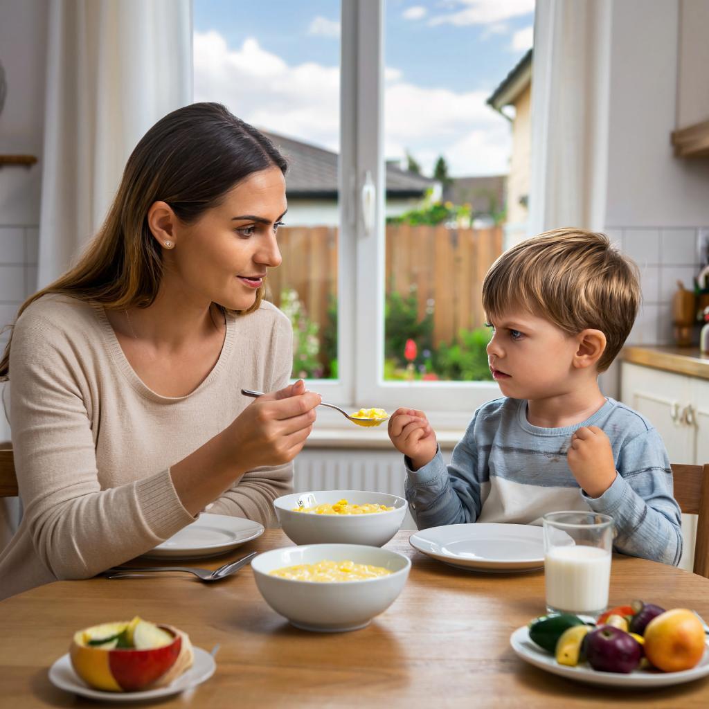 Кушаю кашу за маму