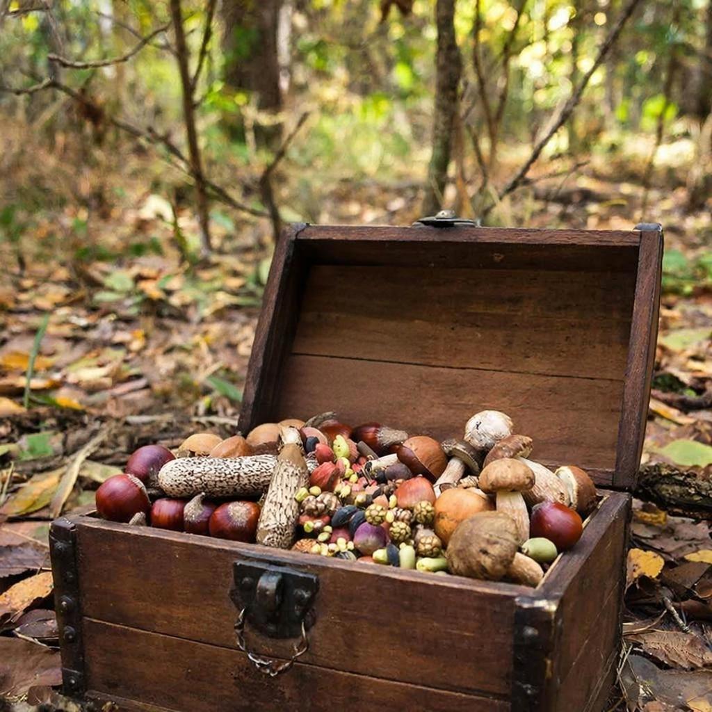 Бурундук открыл сундук