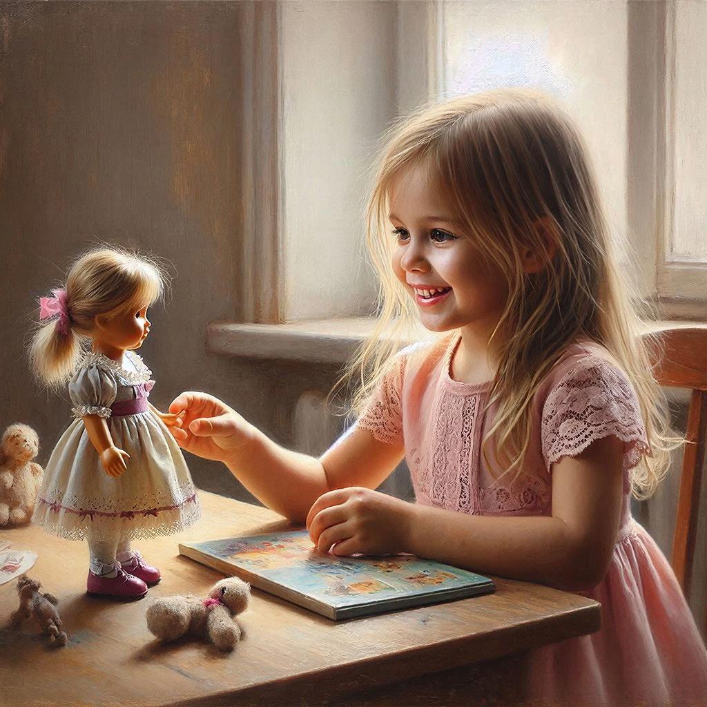 Кукла - верная подружка