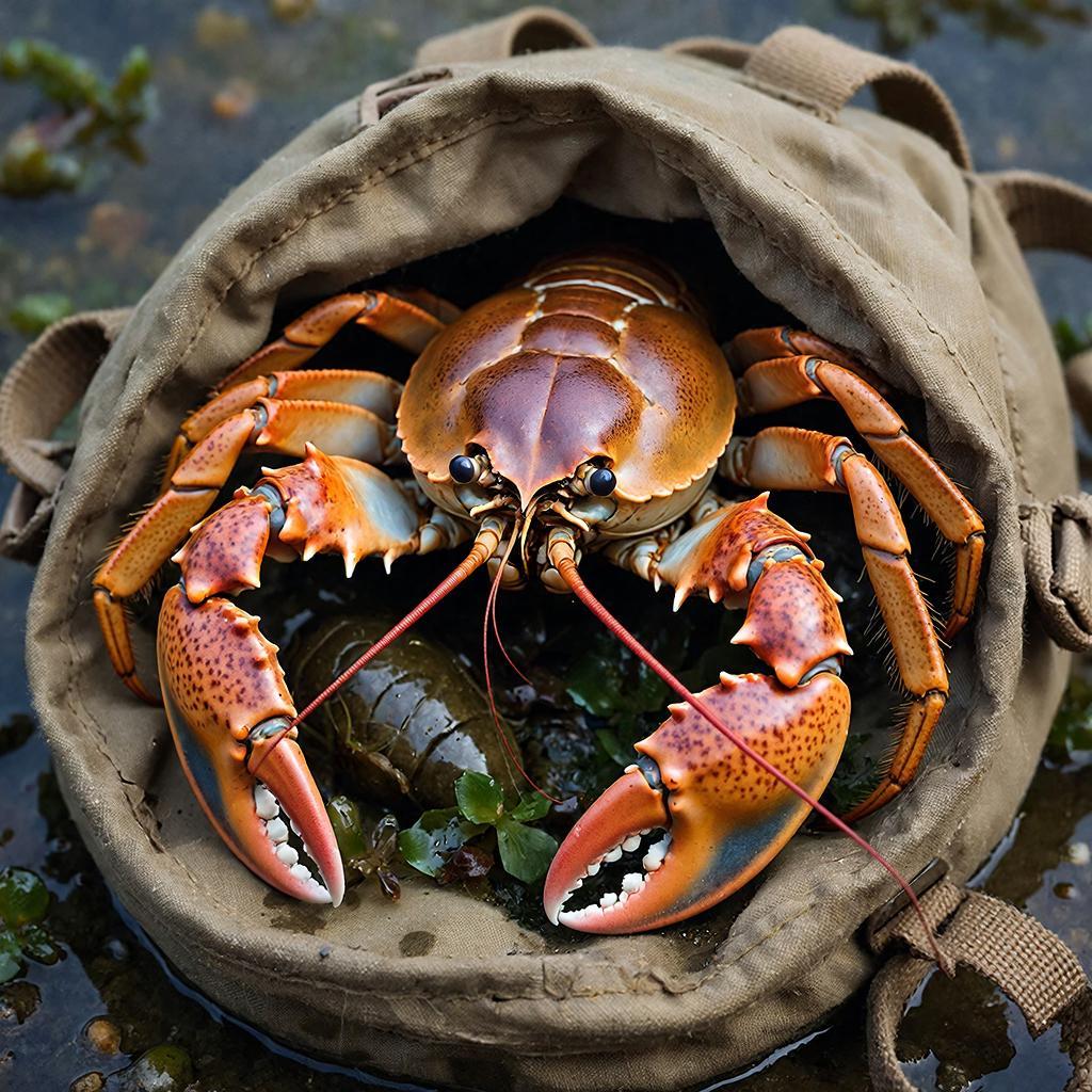 Рак у самой у реки