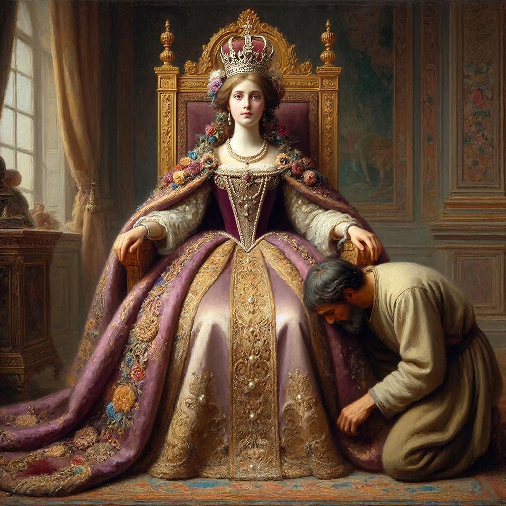 Я выпил бы воды из губ твоих