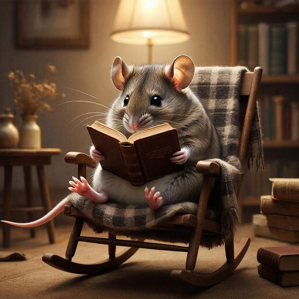 Нашла однажды мышка