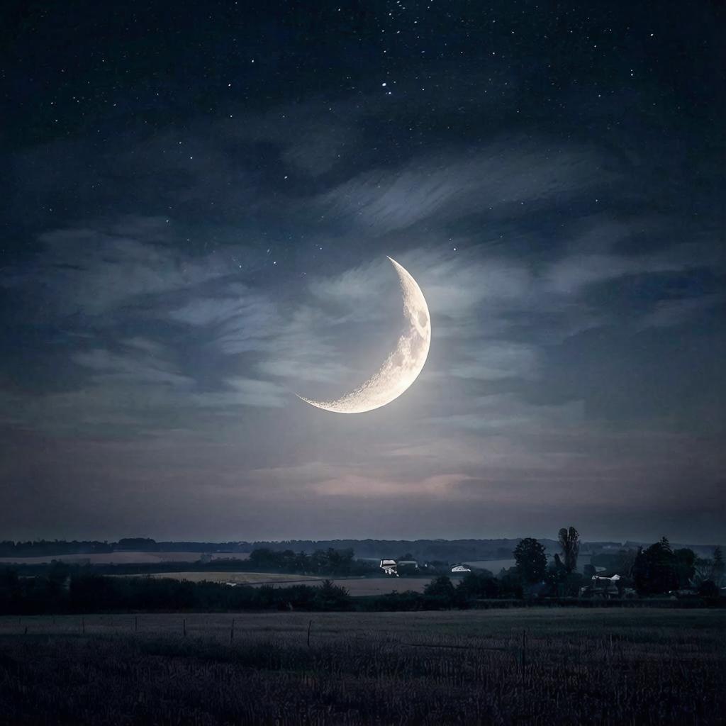 Не верите? Месяц сегодня хорош