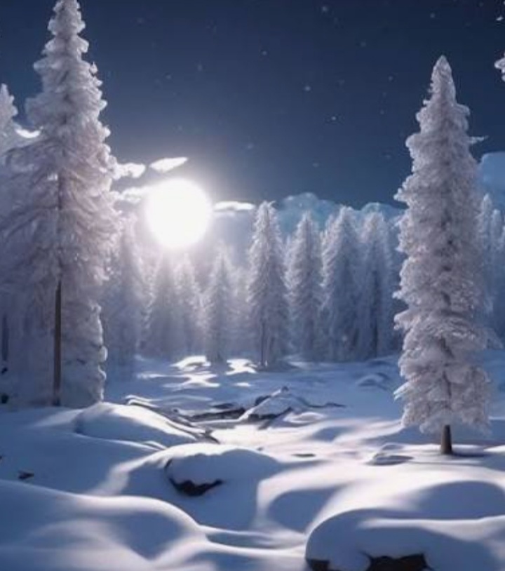 Осиянная лунным светом