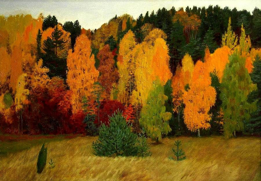 "В воздухе легко кружит..."