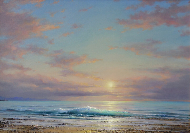 "Слабый ветер оживил слегка моря..."