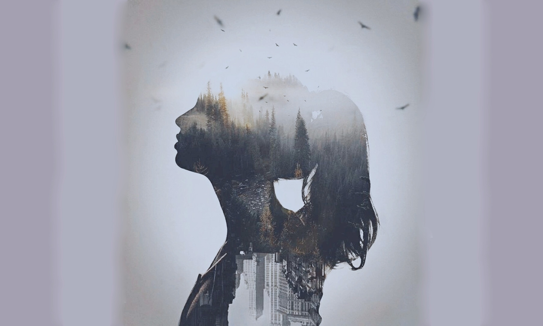 "Темный вечер туманится..."