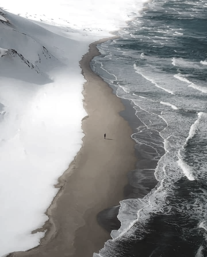 "Я вышла к серому морю..."