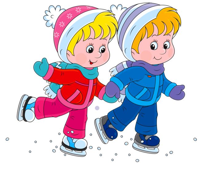 В руки я возьму коньки