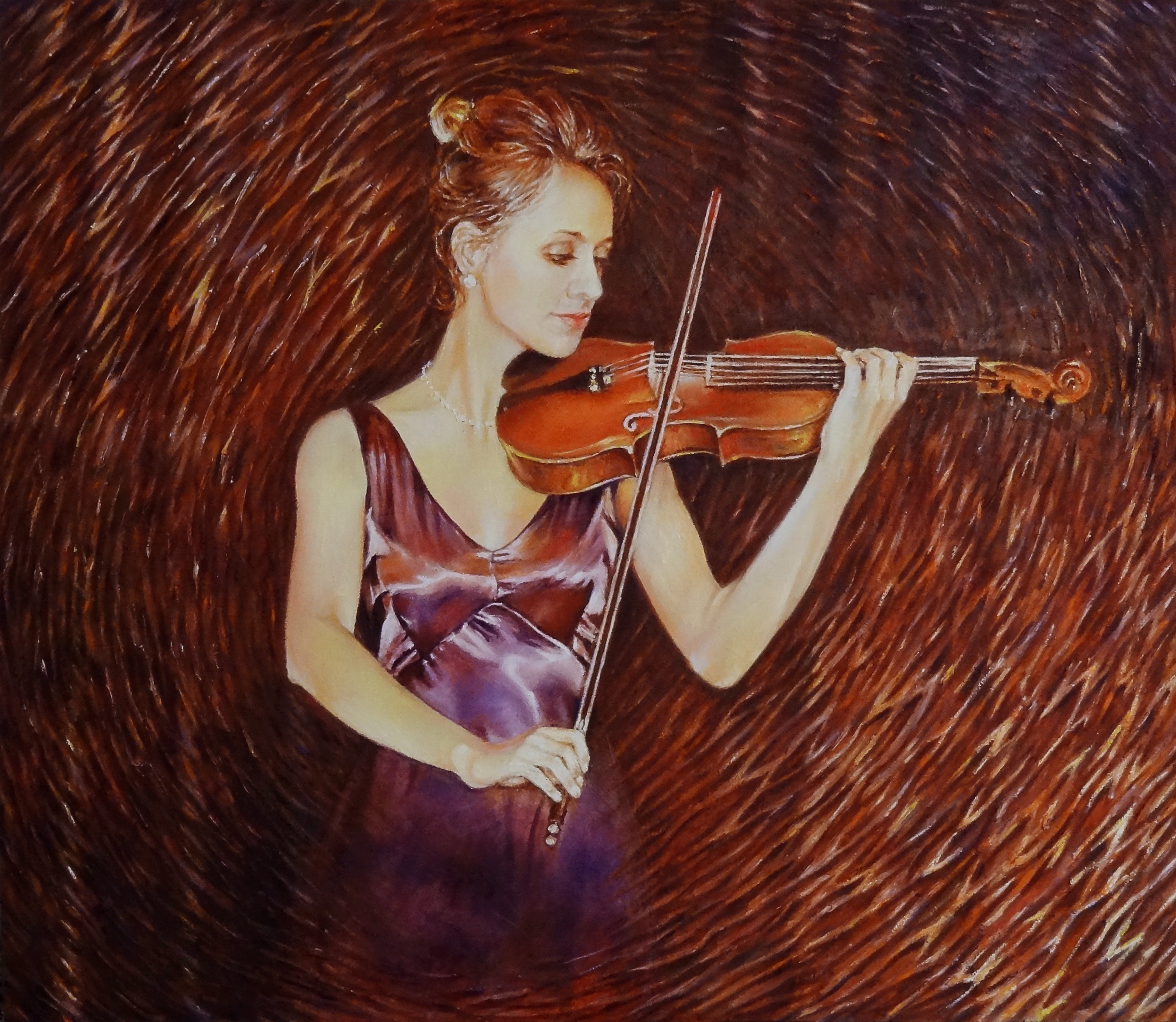 Июньский снег прикрыл траву...