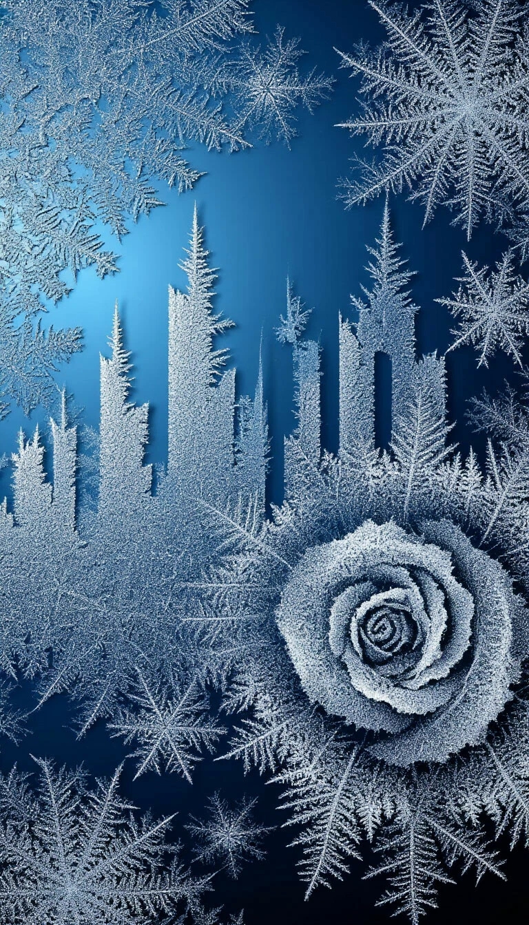  Узоры  зимы